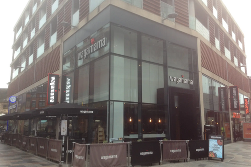 Wagamama Leicester.