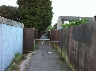 Image courtesy of Scott Kennedy-Lount Pathway linking Hillsborough Road Park to Caversham Road after clean up