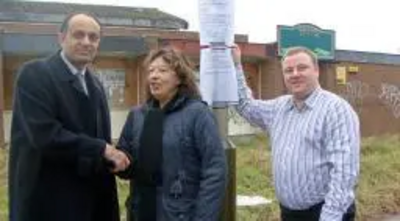 Parmjit Gill with Joan Garrity and Scott Kennedy-Lount
